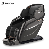Sillón reclinable automático inteligente personalizado eléctrico 4D gravedad cero cuerpo completo Shiatsu SL Track Foot SPA silla de masaje