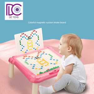 Erken eğitim manyetik yapı taşı masa bulmaca çift taraflı çocuklar çizim kurulu - Product Image 2