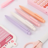 Mini stylo gel portable Macaron mignon à pression, à séchage rapide, en plastique, personnalisable avec logo