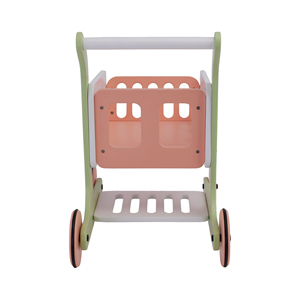 Trẻ Em Bé Tập Đi Trẻ Em Chơi Walker Đẩy Đa Chức Năng Hoạt Động Bằng Gỗ Mua Sắm Xe Đẩy Đồ Chơi - Product Image 5
