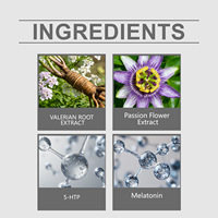 ODM Gouttes Herbales pour le Sommeil Sans Mélatonine, Liquide Oral avec Camomille, Mélisse et Passiflore pour un Aide Naturel au Sommeil et un Repos Profond