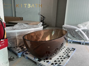 Premium Transparente Badewannen- und Waschbecken-Kombination, Klare Schönheit für Luxuriöses Wohnen, für Badewannen & Whirlpools - Product Image 2