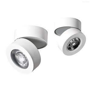 Foco LED COB Moderno de 8W-25W, Montaje en Superficie, Giratorio, Ángulo Ajustable, Plegable, Iluminación Interior, Comercial, IP65, 90mm - Product Image 1