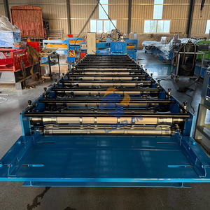 Machine <span class=keywords><strong>de</strong></span> formage à froid <span class=keywords><strong>de</strong></span> tôles <span class=keywords><strong>de</strong></span> <span class=keywords><strong>toiture</strong></span> profilées sur mesure <span class=keywords><strong>de</strong></span> qualité industrielle, pour tôles ondulées en métal - Product Image 3