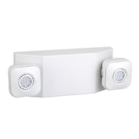 Lumière LED double tête, lampe d'urgence j2 drôle