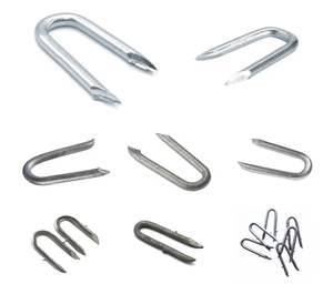 Agrafes pour meubles en bois, agrafes pour pistolet pneumatique, agrafes pour canapé, agrafes industrielles en acier galvanisé de calibre 16 et 18, modèles 8010J, 1010J, 1013 - Product Image 3