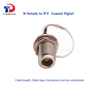 Venta al por mayor de fábrica impermeable N hembra a Ufl Pigital <span class=keywords><strong>Cable</strong></span> coaxial RG178 RG113 <span class=keywords><strong>Cable</strong></span> de conexión - Product Image 6