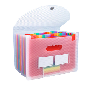 <span class=keywords><strong>2025</strong></span> tùy chỉnh <span class=keywords><strong>PP</strong></span> văn phòng trường nhà mở rộng Cầu Vồng A4 tài liệu túi đa-đầy màu sắc mở rộng thư mục tập tin cho bán buôn - Product Image 4