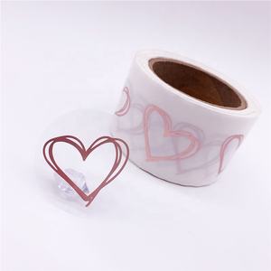 Feuilles d'autocollants transparents en <span class=keywords><strong>vinyle</strong></span> adhésif personnalisés pour <span class=keywords><strong>verre</strong></span>, logo en feuille d'or, étiquettes transparentes, autocollants en plastique imperméables imprimés - Product Image 4