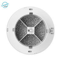 Diffuseur d'air circulaire avec filtre amovible pour la ventilation