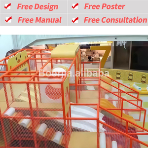 Safe Colorful Soft Kids Indoor Playground Equipment Children with Exciting <b>Trampoline</b> Area for Commercial Children's Play Zone - Product Image 2