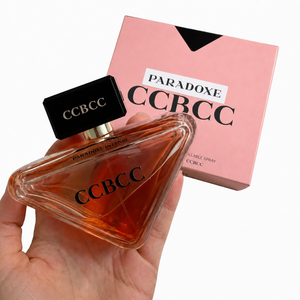 Perfume en Spray Recargable de 90 ml, Eau de Parfum de Larga Duración, Fragancia Floral Cálida para Mujer, Diseño Triangular de Lujo - Product Image 2