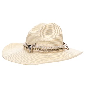 Chapeau de <span class=keywords><strong>paille</strong></span> naturel à large bord, style campagnard, pour la pêche, les activités de plein air, protection solaire, décontracté, réglable, <span class=keywords><strong>vente</strong></span> chaude d'été - Product Image 5