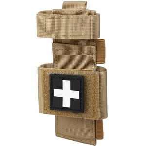 Porte-pochette tactique pour garrot, pochette médicale de cisaillement Molle Trauma Molle PALS boucle de ceinture EMT outils pochette EDC porte-équipement tactique - Product Image 4