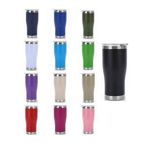 Vaso Térmico para Auto de Acero Inoxidable de Doble Capa de 20 oz, Rendimiento Térmico de +24 Horas, Pantalla de Temperatura, Caja de Regalo Incluida, Portátil - Product Image 1