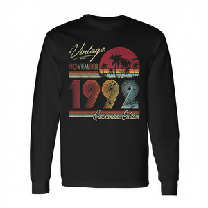 T-shirt vintage à manches longues, édition quarantaine, novembre 1992 - Product Image 2