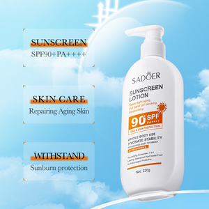 SADOER <span class=keywords><strong>Crema</strong></span> <span class=keywords><strong>Solare</strong></span> SPF90 per il <span class=keywords><strong>Corpo</strong></span>, <span class=keywords><strong>Protezione</strong></span> Anti-Photoaging UVA UVB, <span class=keywords><strong>Crema</strong></span> <span class=keywords><strong>Solare</strong></span> ad Alta <span class=keywords><strong>Protezione</strong></span> - Product Image 2