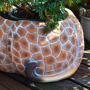 <span class=keywords><strong>Fontaine</strong></span> en polyrésine en forme de girafe, décoration de jardin, pot de fleurs artificiel coloré, style balcon, maison, chambre, extérieur, jardin d'enfants, peinture - Product Image 4