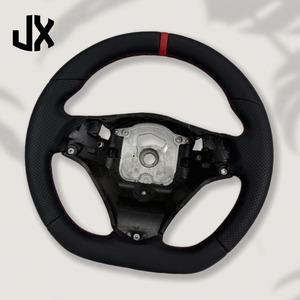 Volante de cuero de carbono perforado personalizado para <span class=keywords><strong>BMW</strong></span> Sports Red Fitting E46 E90 E38 E39 E83 E60 E70 E71 E72 E53 E89 E92 - Product Image 6