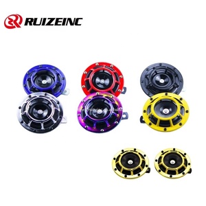 Bocina DE DISCO UNIVERSAL resistente al agua de doble tono de aire grande tipo lavabo de 125mm para coche y motocicleta - Product Image 4
