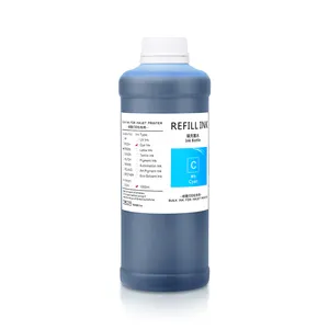 طابعة MWEI طراز 1000Ml 711 سوداء اللون Bk C M Y بحبر ملون لإعادة الملء لطابعة Hp Designjet T520 T120