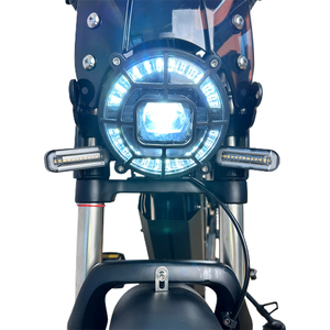 Chúng Tôi Kho Động Cơ Kép Hợp Kim Nhôm 3000W Xe Đạp Điện Bãi Biển Cruiser 20*5.0 Chất Béo Lốp Đầy Đủ Hệ Thống Treo Ebike Với Giỏ - Product Image 6