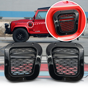 2 Piezas de Rejillas de Ventilación Laterales para Automóviles, Accesorios de <span class=keywords><strong>Tuning</strong></span> para Land Rover Defender - Product Image 6
