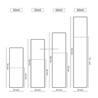 Flacon pulvérisateur cylindrique en PET rose plaqué or rose de 30 ml, 50 ml, 60 ml avec couvercle en carton et pompe à émulsion, bouchon à vis pour shampoing et cosmétiques (vide)