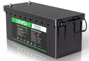 แบตเตอรี่ลิเธียมไอรอนฟอสเฟตแบบโซลิดสเตท 12V 200Ah พร้อมระบบจัดการแบตเตอรี่ (BMS) สำหรับการใช้งานแบบ Deep Cycle 4000 รอบ สำหรับรถบ้าน แผงโซลาร์เซลล์ ระบบออฟกริด รองรับอุณหภูมิการใช้งาน 0-50 องศาเซลเซียส - Product Image 4