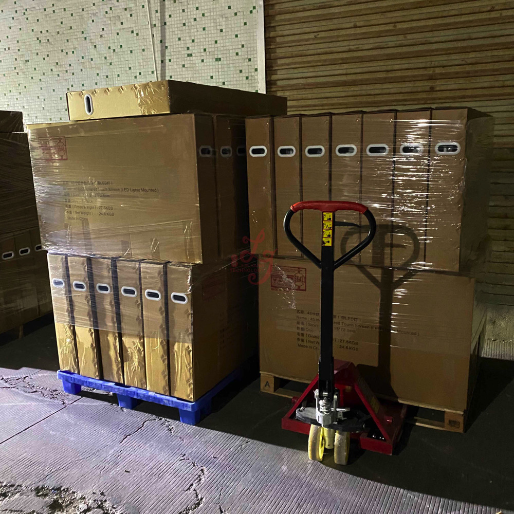 23,6-calowy ekran dotykowy PCAP ze światłami LED do gier POG LOL Machine RouIette 11