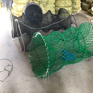 25x60cm nuôi trồng thủy sản cá Bẫy lưới lưới lươn bẫy để kiểm soát động vật ăn thịt trong nước hiệu quả - Product Image 5