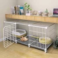 Nouveau multicouche intérieur chat Villa multifonctionnel chat maison Cages pour animaux de compagnie pour bricolage usage vétérinaire maison pour chats