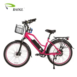 BAOGL/أفضل قيمة دراجة مدينة كهربائية Pedelec Bicicleta Electrica 48v 500w محرك بافانغ ebike