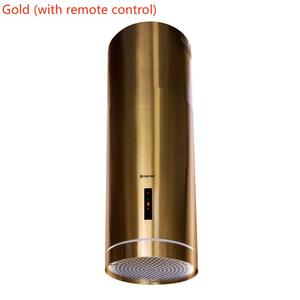 Đảo phạm vi mui xe biệt thự thương mại mở bếp bằng thép không gỉ màu đen hình trụ hàng đầu hút im lặng 110 thông gió 220 V - Product Image 2