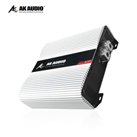 Amplificateur Audio Professionnel AK-30001 - Puissance 1CH 3000W RMS X4 pour Système Automobile avec Contrôle de Fréquence et de Basses à Gamme Complète