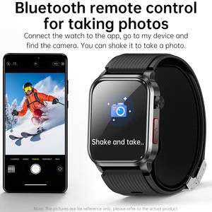 Montre connectée 2,13 pouces avec moniteur de fréquence cardiaque ECG PPG, montre connectée avec suivi du rythme cardiaque et de la <span class=keywords><strong>pression</strong></span> <span class=keywords><strong>artérielle</strong></span> - Product Image 2