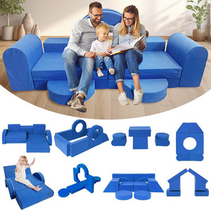 Équipement de jeu sensoriel pour enfants avec mousse haute élasticité et revêtement en tissu pour les centres d'éducation précoce - Product Image 3