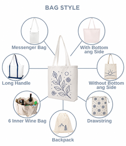 Sac fourre-tout pliable en PP tissé, écologique, avec longues poignées, design personnalisé avec lettres, réutilisable, grande capacité pour le shopping, les voyages et l'usage quotidien - Product Image 5