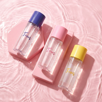 Vente en gros de flacons en plastique PET ronds portables de 100 ml, 120 ml, 150 ml avec bouchon à vis, emballage cosmétique pour toner, lotion, essence, eau