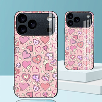 Logotipo personalizado para Iphone 17 Pro Max Funda de teléfono Muestra gratis Funda de teléfono para IPhone Funda de teléfono de vidrio templado