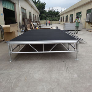 Tableros de escenario modulares portátiles ligeros escenario de actuación musical para interiores - Product Image 3