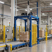 Robot de palettisation servo haute vitesse, palettiseur automatique de caisses pour la logistique e-commerce, ligne d'emballage d'entrepôt