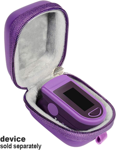 Casing oksimeter EVA anti guncangan kustom profesional untuk tas pembawa portabel Zacurate Pro 500DL - Product Image 2