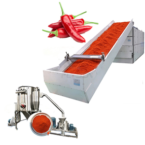 Séchoir à piments continu à bande transporteuse, four de séchage pour piments rouges, machine de déshydratation pour piments forts - Product Image 1