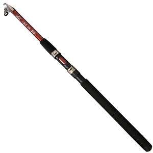 Canna da pesca lua color kaki scuro ad alta resistenza in fibra di vetro avvolto 5 strati vestiti canna da pesca canna da pesca con custodia da pesca - Product Image 3