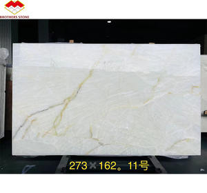 Piedra de mármol Real de ónix de cristal blanco translúcido Premium en Foshan, Panel de pared, <span class=keywords><strong>libro</strong></span>, piedra de decoración retroiluminada Interior combinada - Product Image 6
