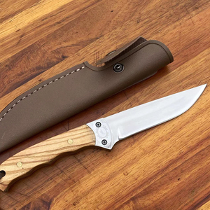 มีดพกพา Y2 Tactical คุณภาพสูง ใบมีดสแตนเลส พร้อมปลอกไม้ OEM แบบปรับแต่งได้ สำหรับใช้งานอุตสาหกรรมและ EDC - Product Image 5