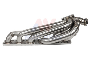 Colector de Escape Turbo de Alto Rendimiento MATCHWAY de Acero Inoxidable 304 Cepillado de 3 mm de Grosor y 42 mm de Diámetro Exterior para <span class=keywords><strong>BMW</strong></span> E36 <span class=keywords><strong>M50</strong></span> M52 S50 S52 - Product Image 6