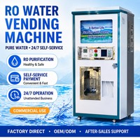 Distributeur d'eau extérieur anti-corrosion avec système de paiement multifonction pour le remplissage d'eau potable