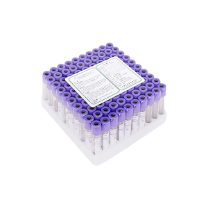 หลอดเก็บเลือด <span class=keywords><strong>EDTA</strong></span> K3 K2 <span class=keywords><strong>Vacutainer</strong></span> ขนาด 4 มล. ฝาสีม่วง ผลิตสำหรับสัตวแพทย์ - Product Image 6